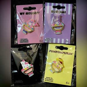 Sanrio and Friends Loungefly Enamel Pins